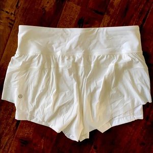 Lululemon White Shorts